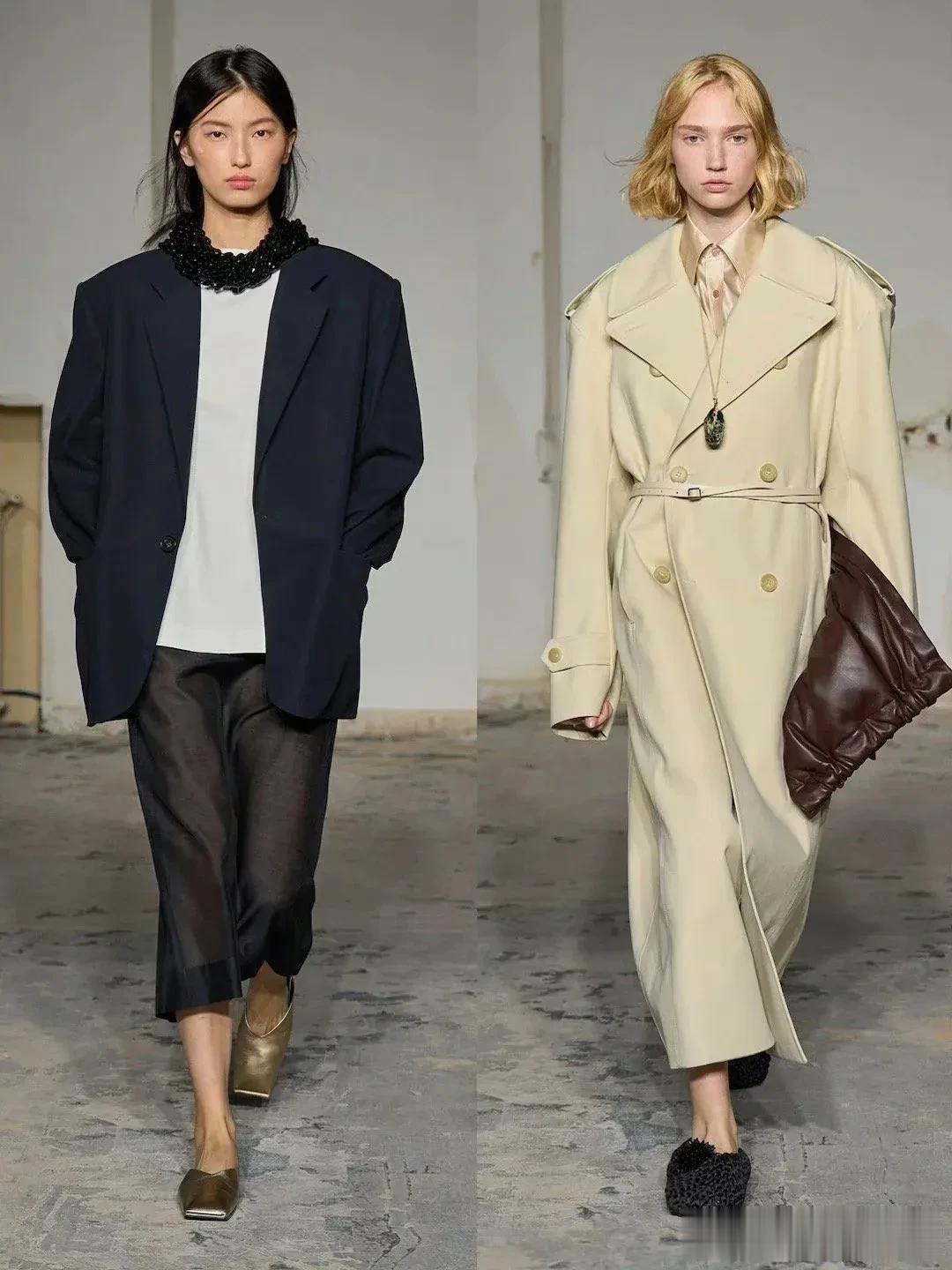 CARVEN|||Carven 2024 Spring的色彩搭配，高级感满满。
