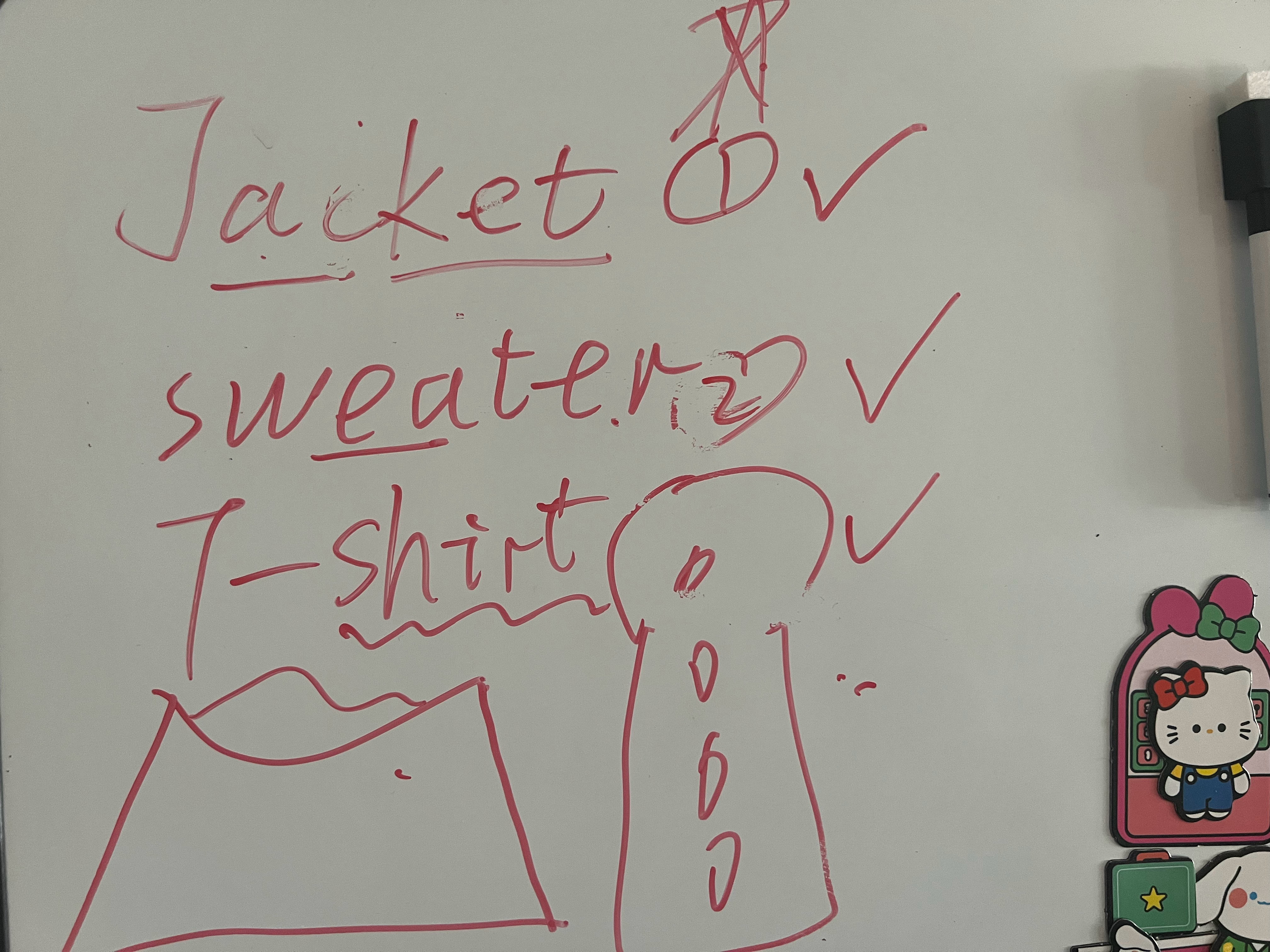 先过了几个单词拆分一下任务米米的成长记录带娃随手拍