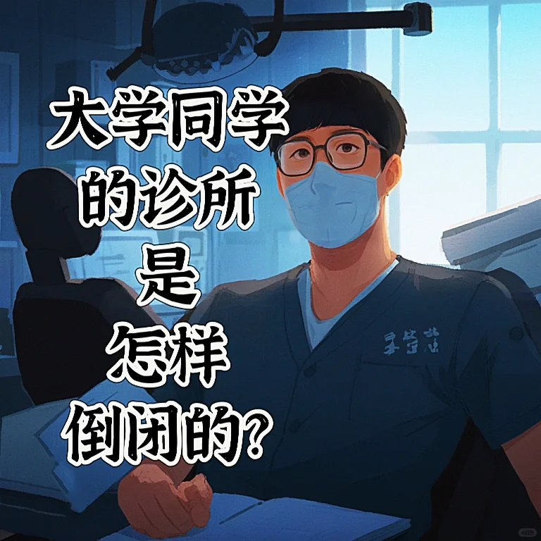 大学同学的口腔诊所是如何倒闭的？