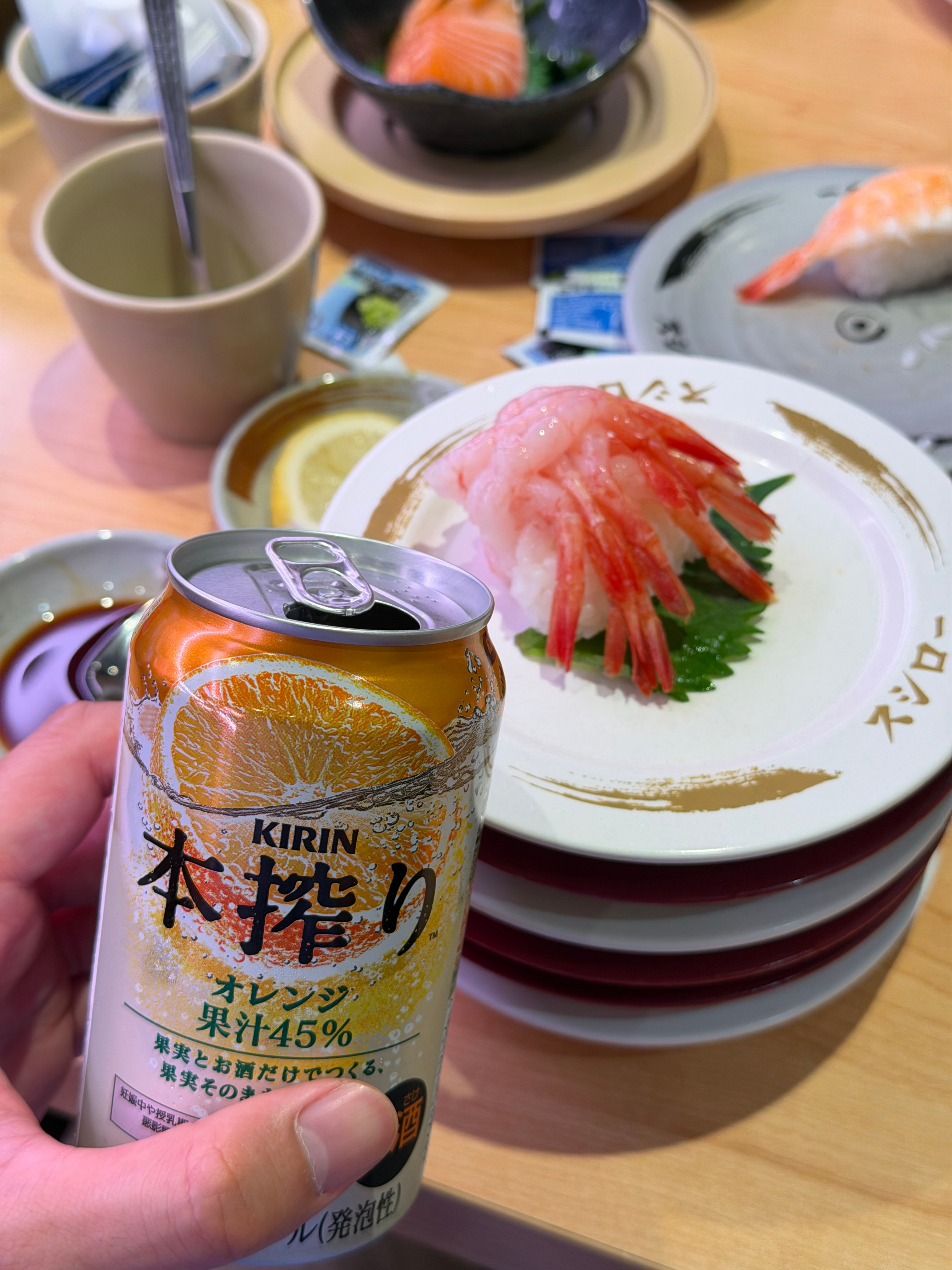 让我再品一品寿司郎的甜虾先