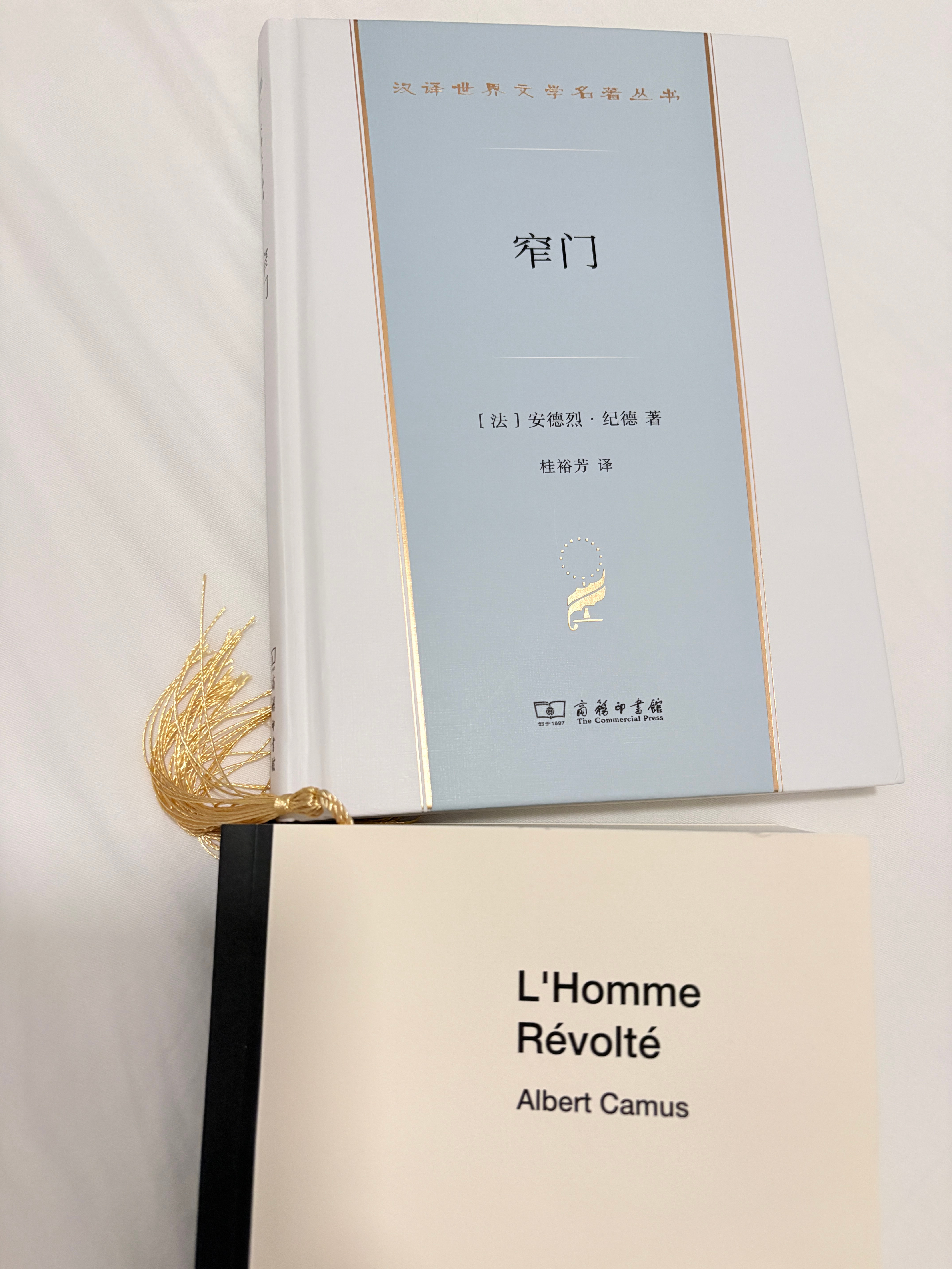半夜醒来，一口气看完了《窄门》最后的三分之一。稍稍有了些困意。但是一个多小时前吃
