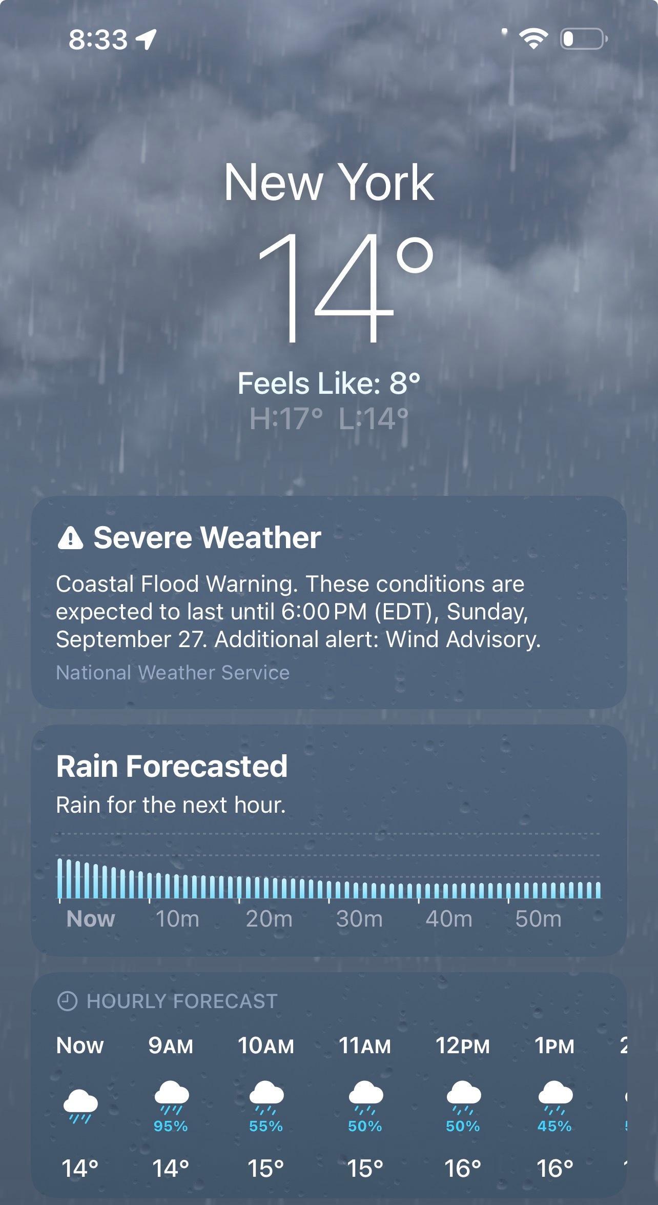 在东京东京下雨，回到纽约纽约下雨，哪里的天空不下雨？ ​​​