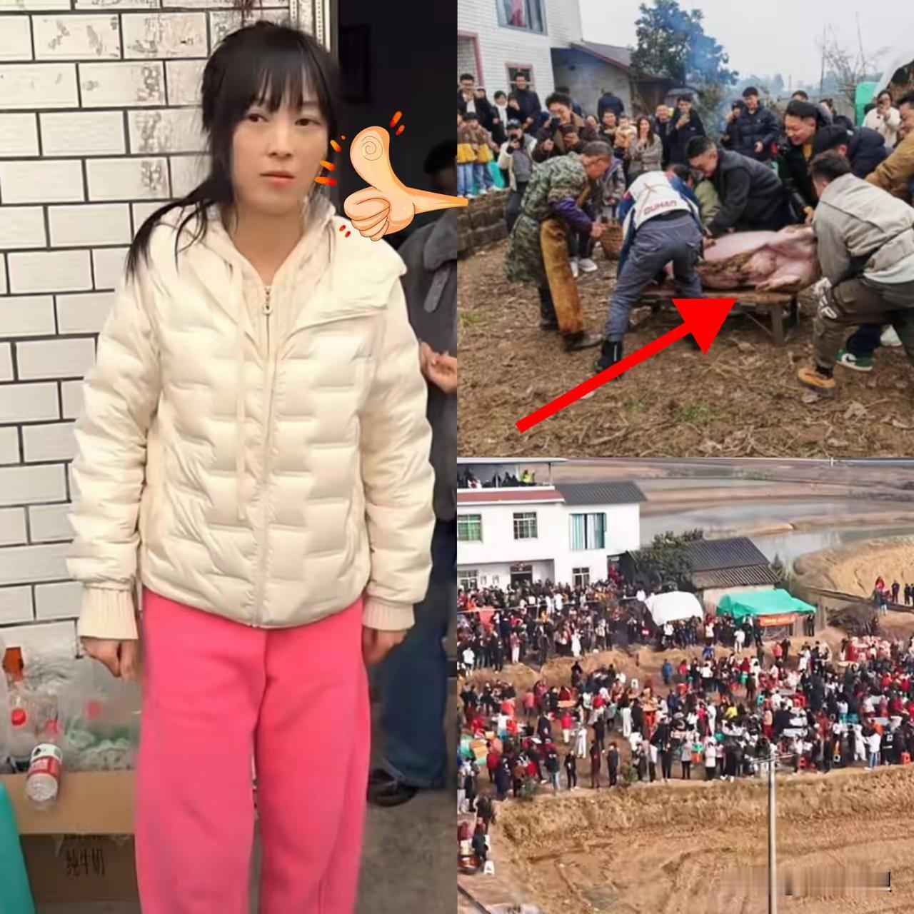 合川呆呆杀猪宴爆火背后是什么。
    我想呆呆本是一个带有玩笑口吻求助视频，她