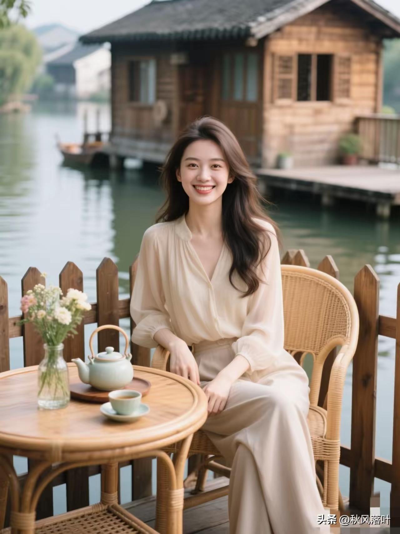 悠然自得的水乡生活，与世无争的宁静时光。