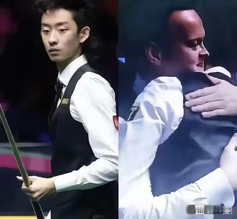 吴宜泽18：17夺冠以后，做了一个令人意外的动作。他没有立刻欢呼庆祝，他径直走向