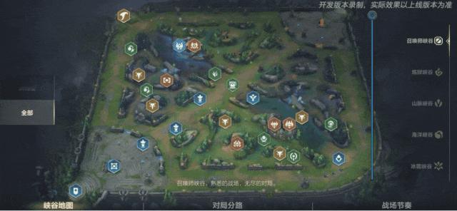 LOL手游深海奇域地图比例尺调节更符合游戏操作习惯，调节时还会附带比例百分比标注