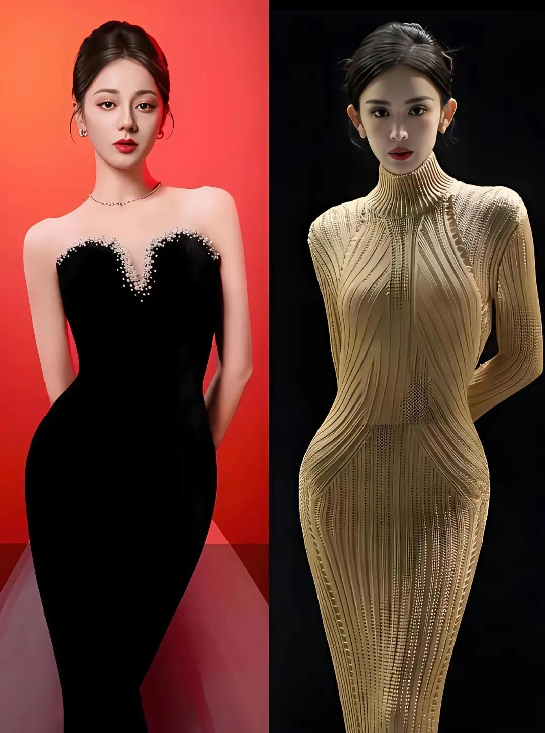 同样是32岁的迪丽热巴和古力娜扎，论颜值和身材都是古力娜扎胜出，但是现实中就是迪