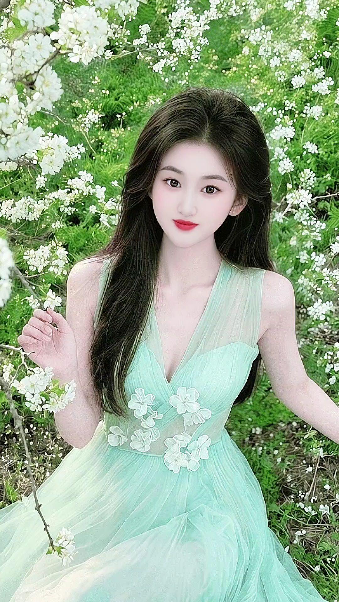 森系高级感 小清新纯欲风 森系仙女 清纯甜美 温柔风