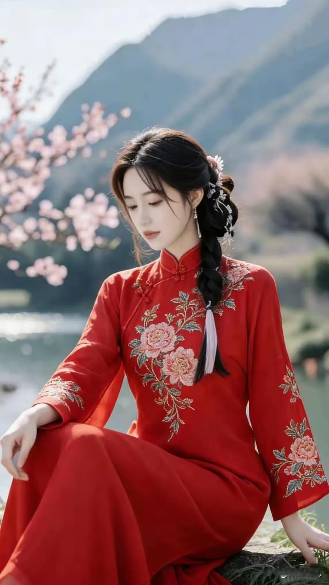 天净沙·思梦
轻舟柳岸花柔，
暗香鹂语悠悠，
梦里相思渡口。
情丝依旧，
随风漫