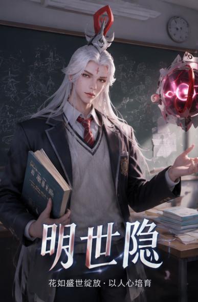 王者荣耀王者英雄校服穿搭王者校园星推官小王高校新热点谁能拒绝换上学院制服的明世隐