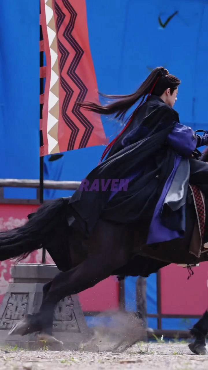 好飘逸～cr📕Raven（见过王鹤棣10次版）王鹤棣