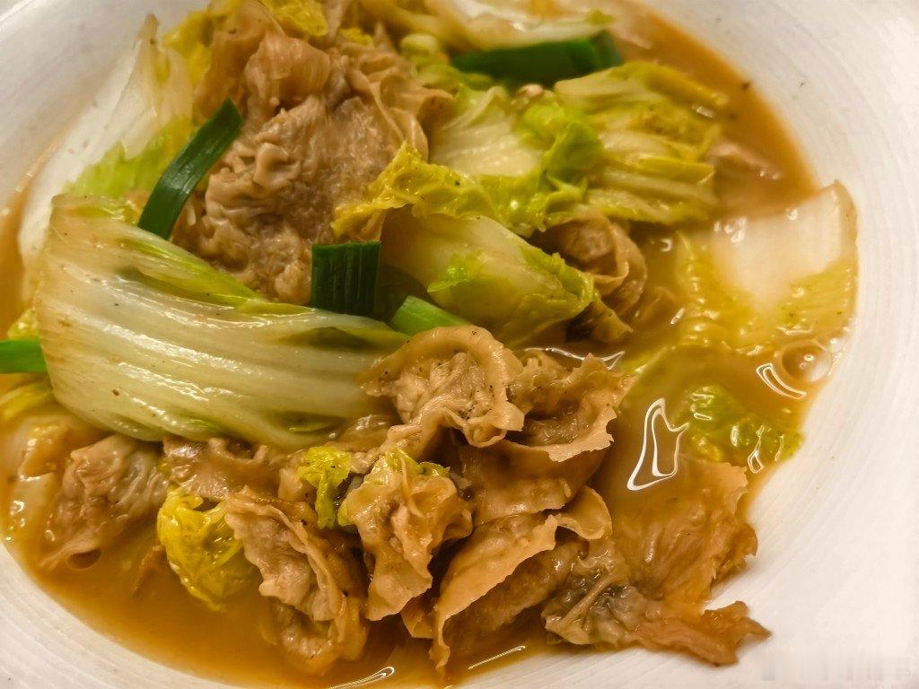 猪油渣烧白菜，香迷糊了 