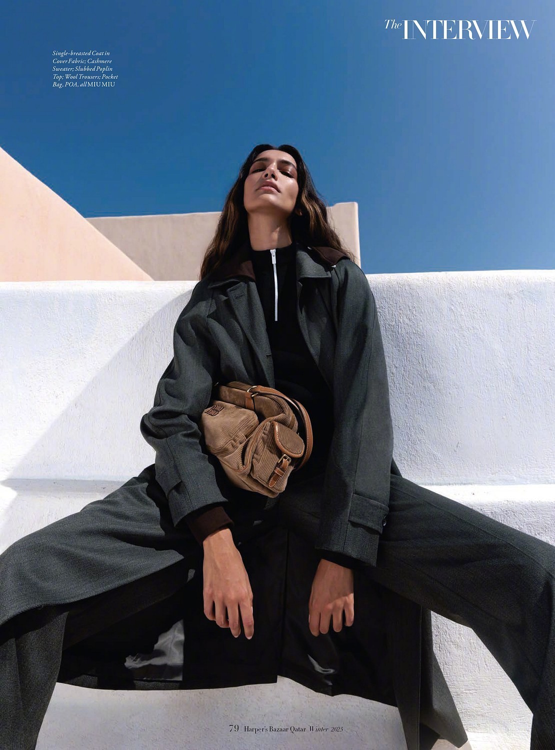 Harper's Bazaar Qatar Winter 2025  封面大片 