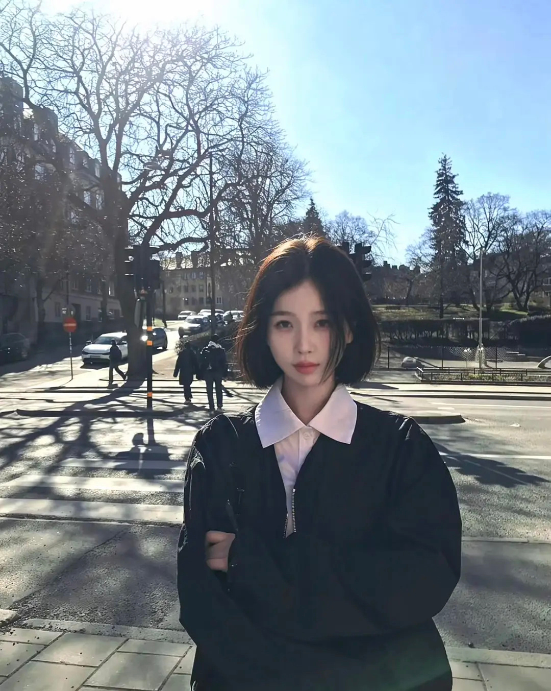 虞书欣是不是更适合短发？这张比之前的都要好看 