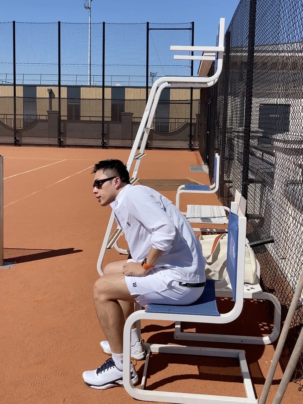 网球开始成为我交朋友的筛选工具