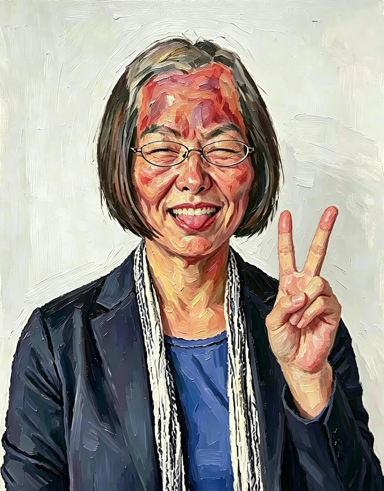 让大家见笑了！
大家看看我这幅画怎么样？