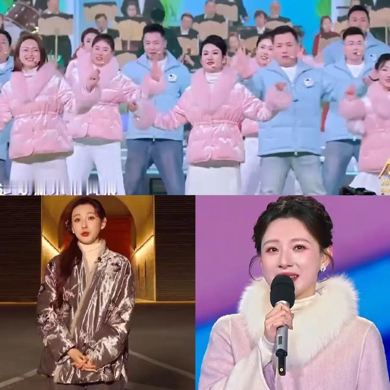 大家发现没有？今年跨年晚会上没有人穿衣单薄，没有人露胳膊
跨年晚会亿万人观看，居