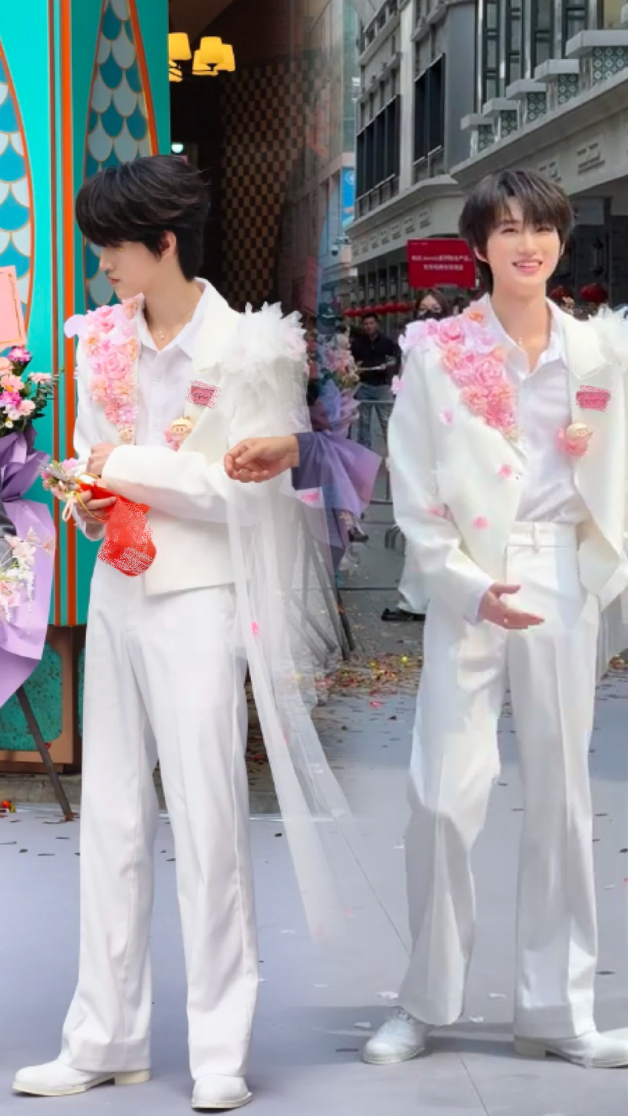 全深圳都在偶遇春日版黄朔黄朔深圳随机舞蹈夯爆了谁能拒绝春日版黄朔！深圳随机舞蹈大