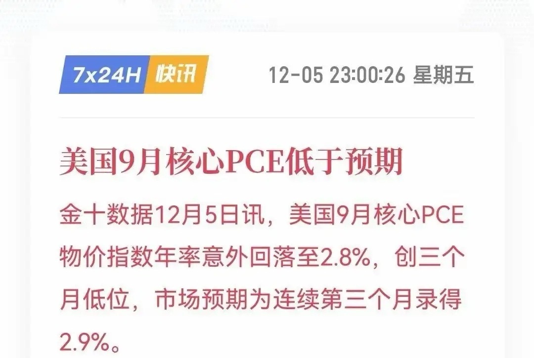 创作训练营2期开营啦美国9月PCE物价指数同比上升2.8%，剔除食品和能源的核心