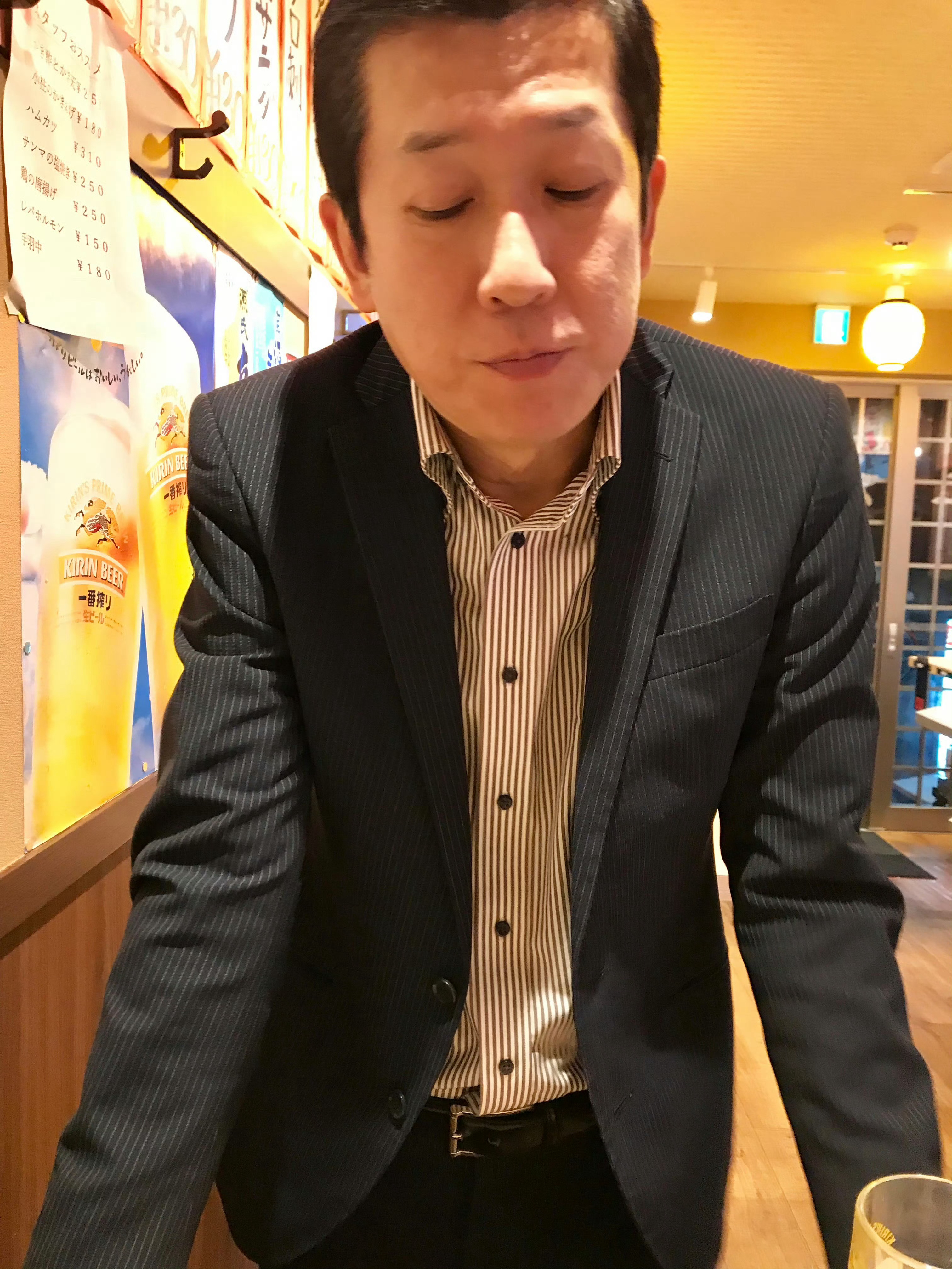 【搬运】2018年11月01日和ジジ小酌几杯 我家ジジ接我下班虽然明天我得七点起