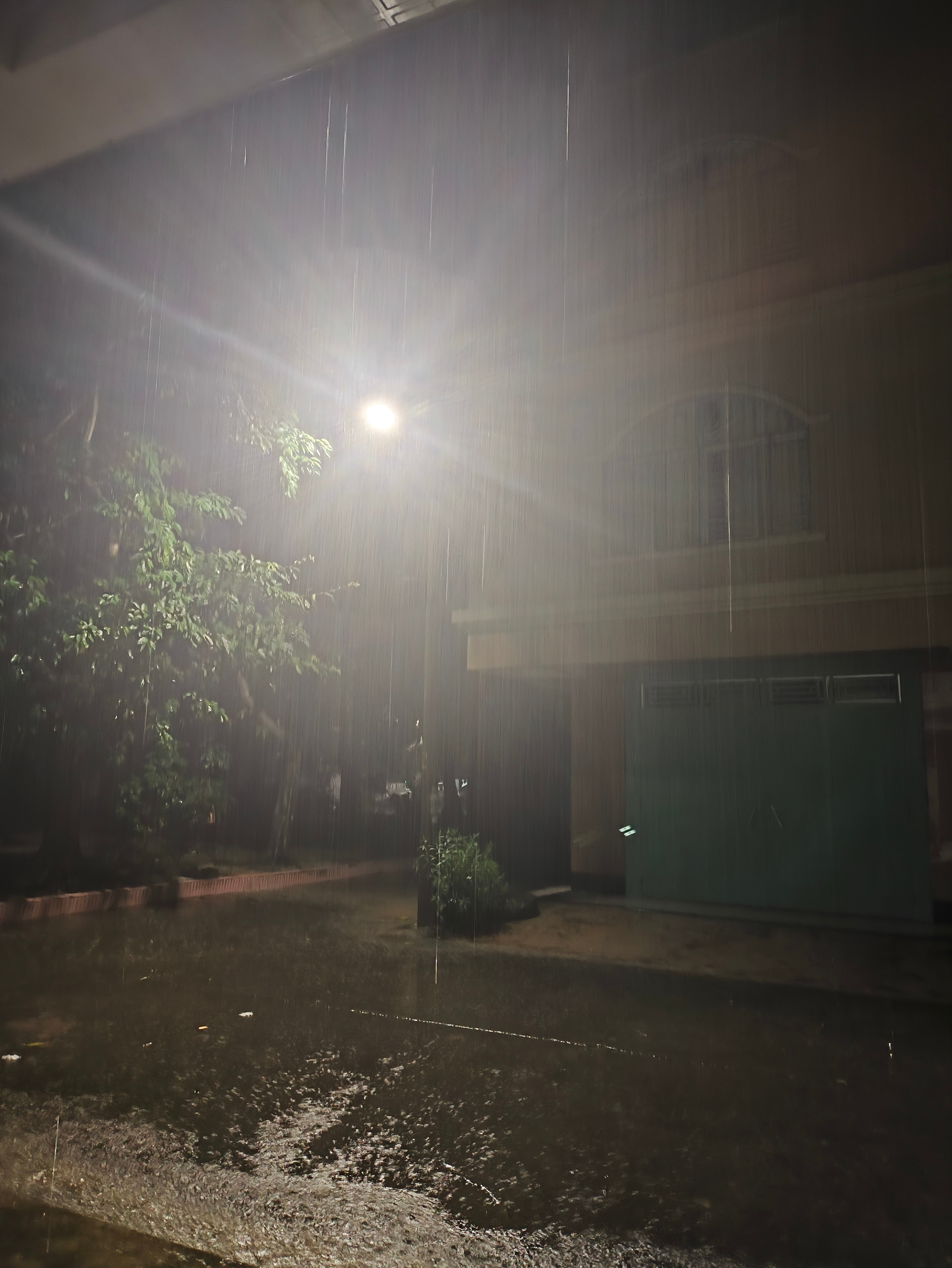 其实雨也没多大～