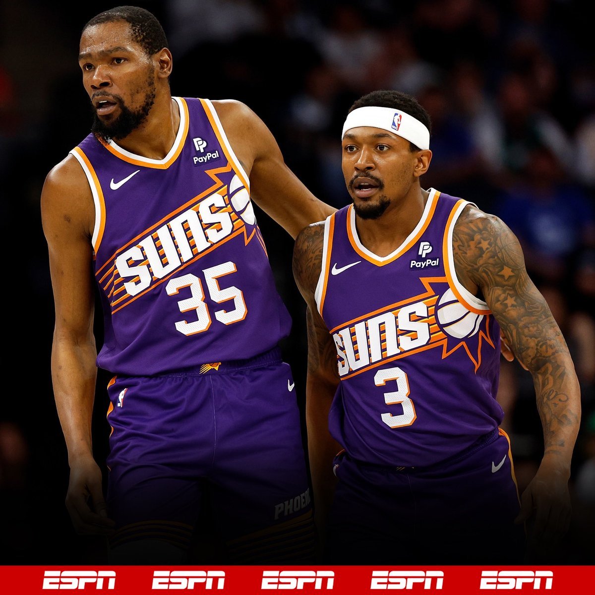 不愧是洛杉矶华佗队，KD和比尔要在面对湖人的NBA杯里面复出 