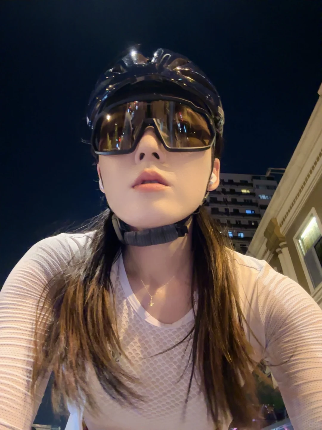 夜骑失败！