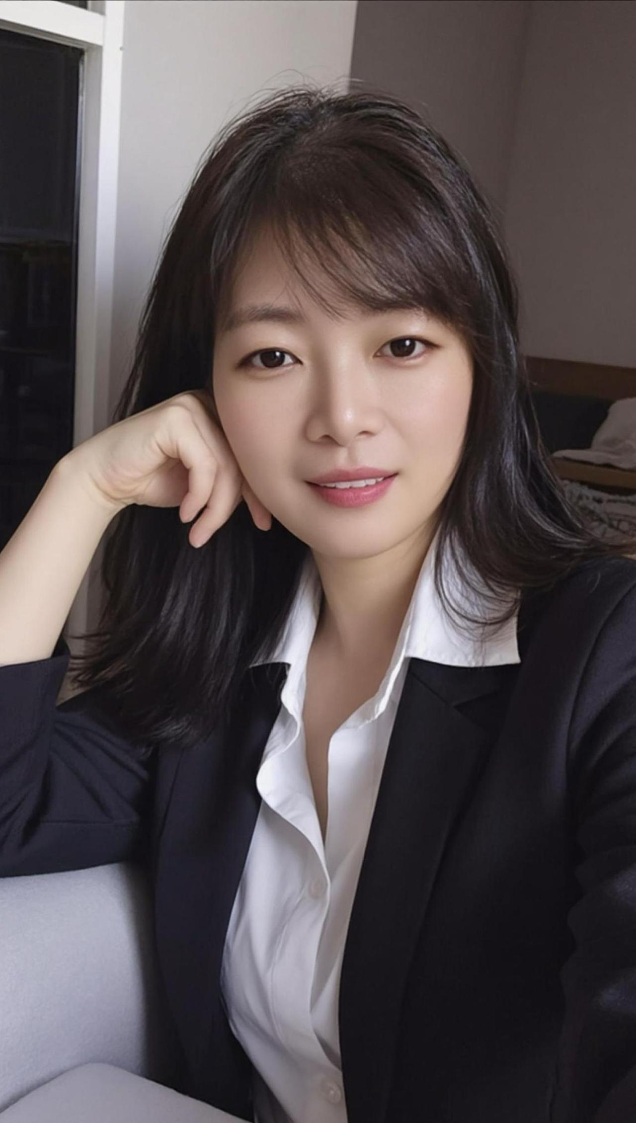 AI通勤风自拍 日常分享随拍 甜系女孩 穿搭