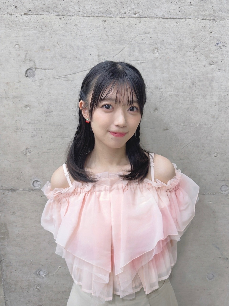 平尾帆夏「みーぐりで初めてイヤリングつけたの! 3・4部・サイン会はちょっと髪型