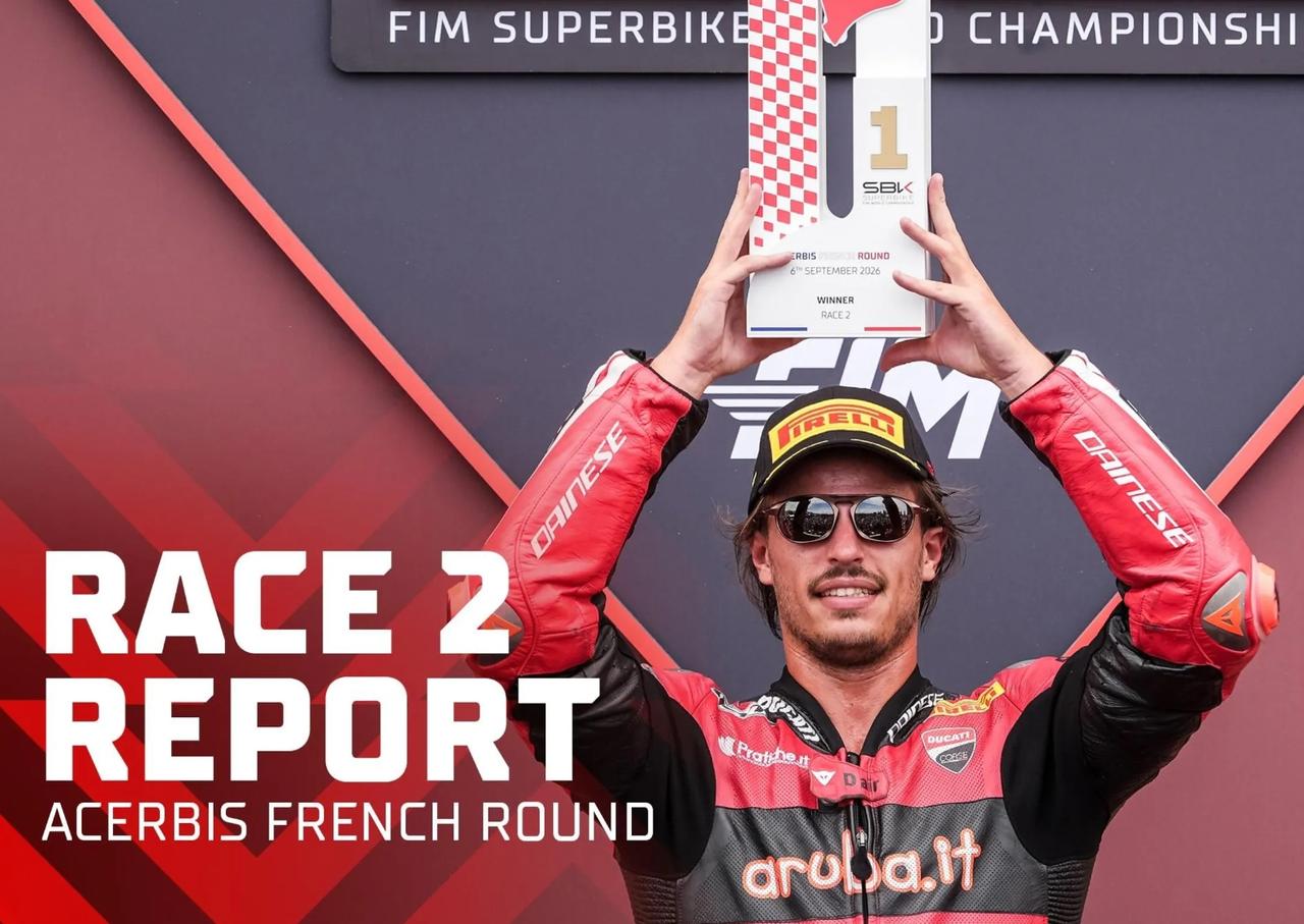 统治马尼库尔！布勒加拿下2026WSBK法国站三冠王。
今天，2026赛季世界超