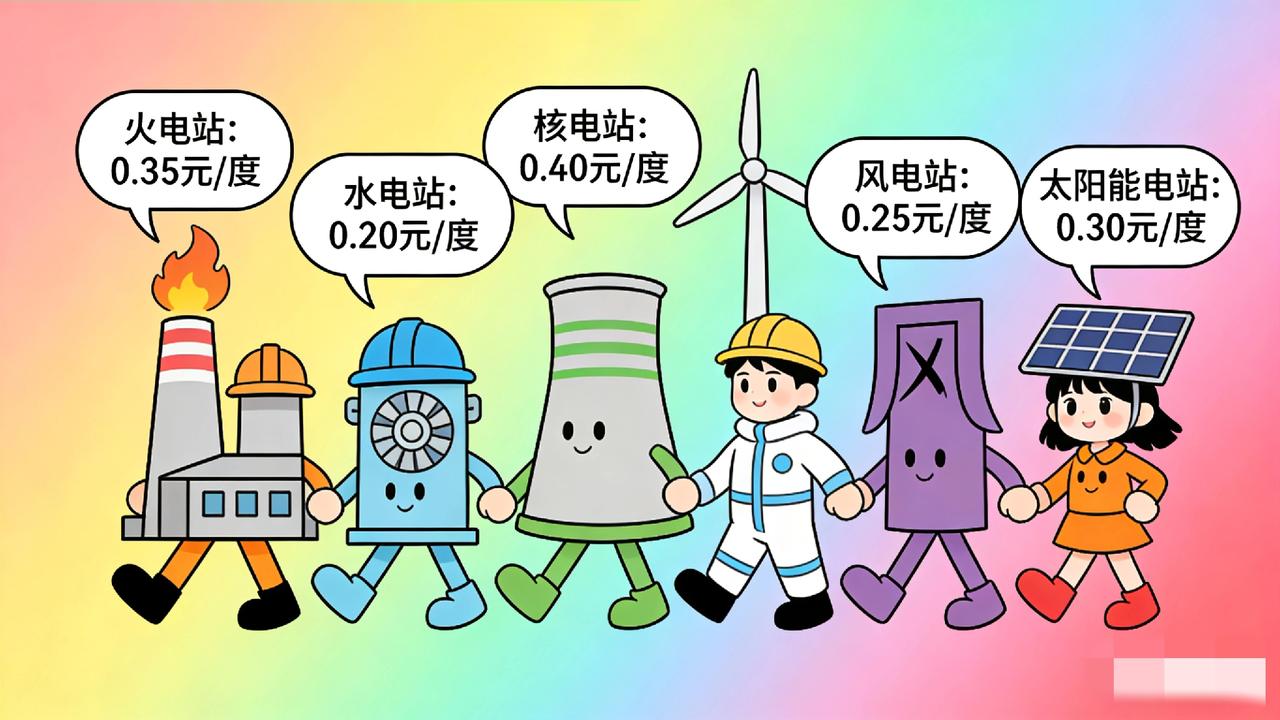 没想到最便宜的是它！各类发电成本大比拼🔥 


2026中国主流电源度电成本对