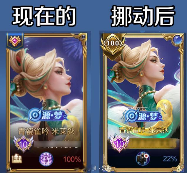 米莱狄源梦现在的半身像是不是太矮了？见p1挪动后好像更像半身吧，现在有点像大头贴