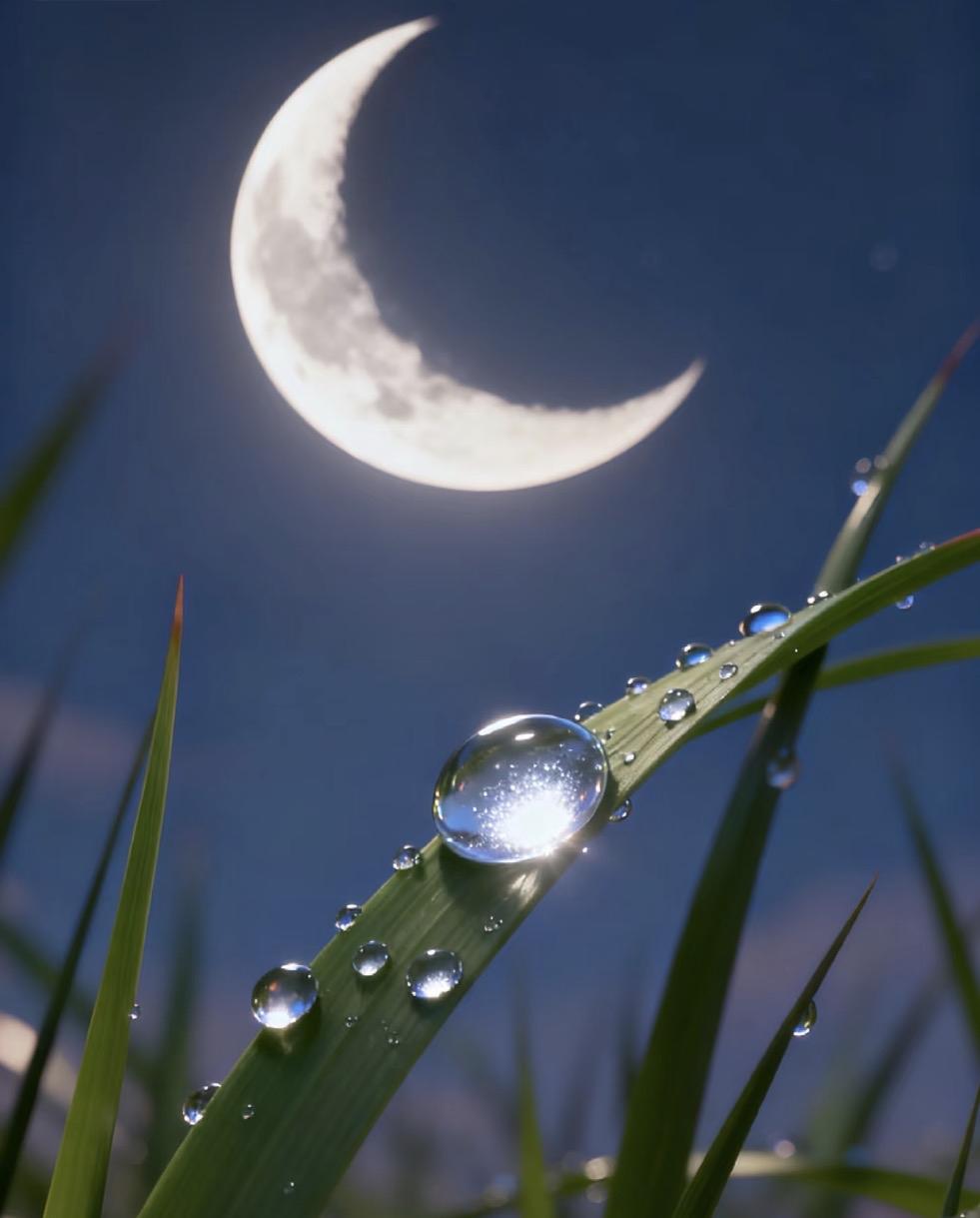 上联：月痕淡补三更缺
下联：鸟声轻唤一枝春