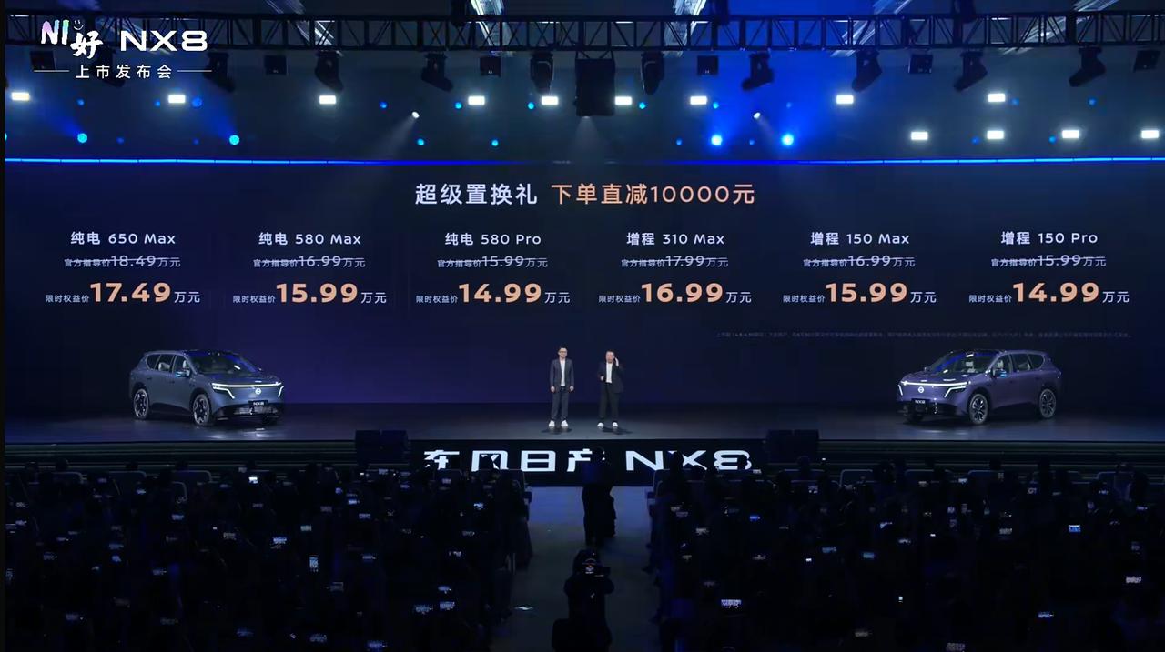 想买智能家用SUV的注意了！东风日产NX8正式上市，限时只要14.99万起，权益