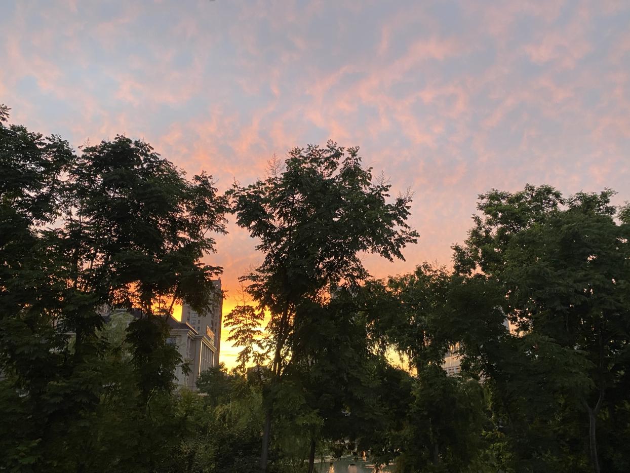 我的今日状态：😁轻松愉快
我这里的天气：☀️晴天
