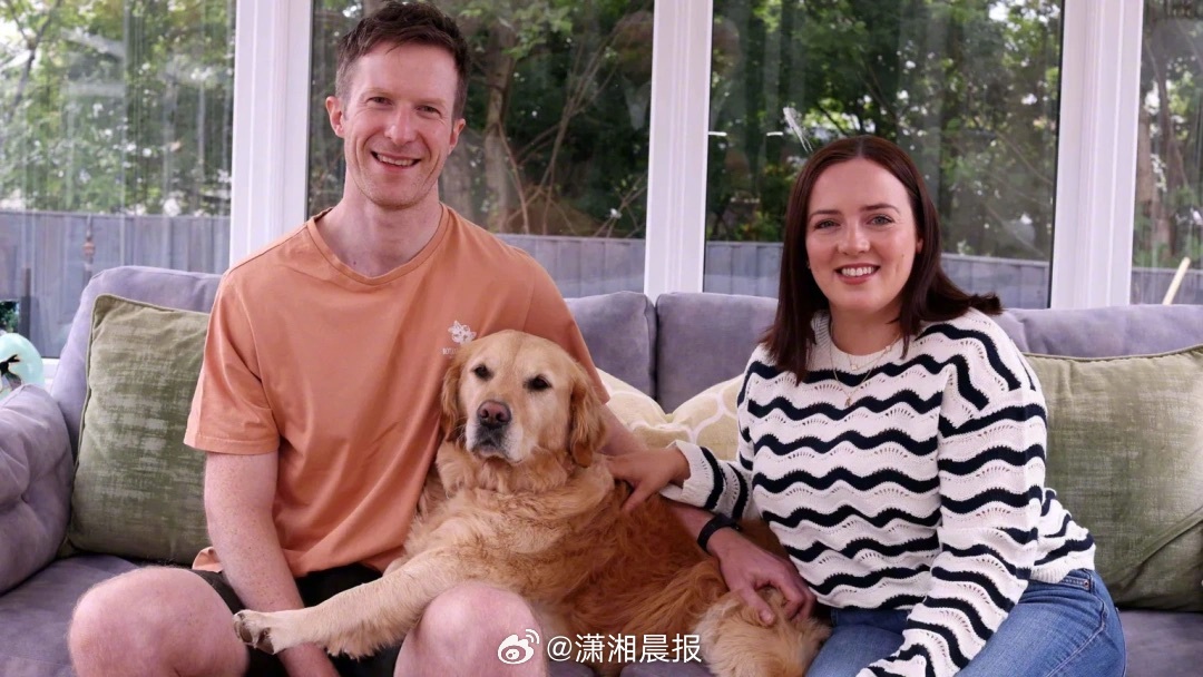 【#英男子心脏骤停金毛吵醒女主人救命#，#英国一金毛被授予心肺复苏英雄称号#】近