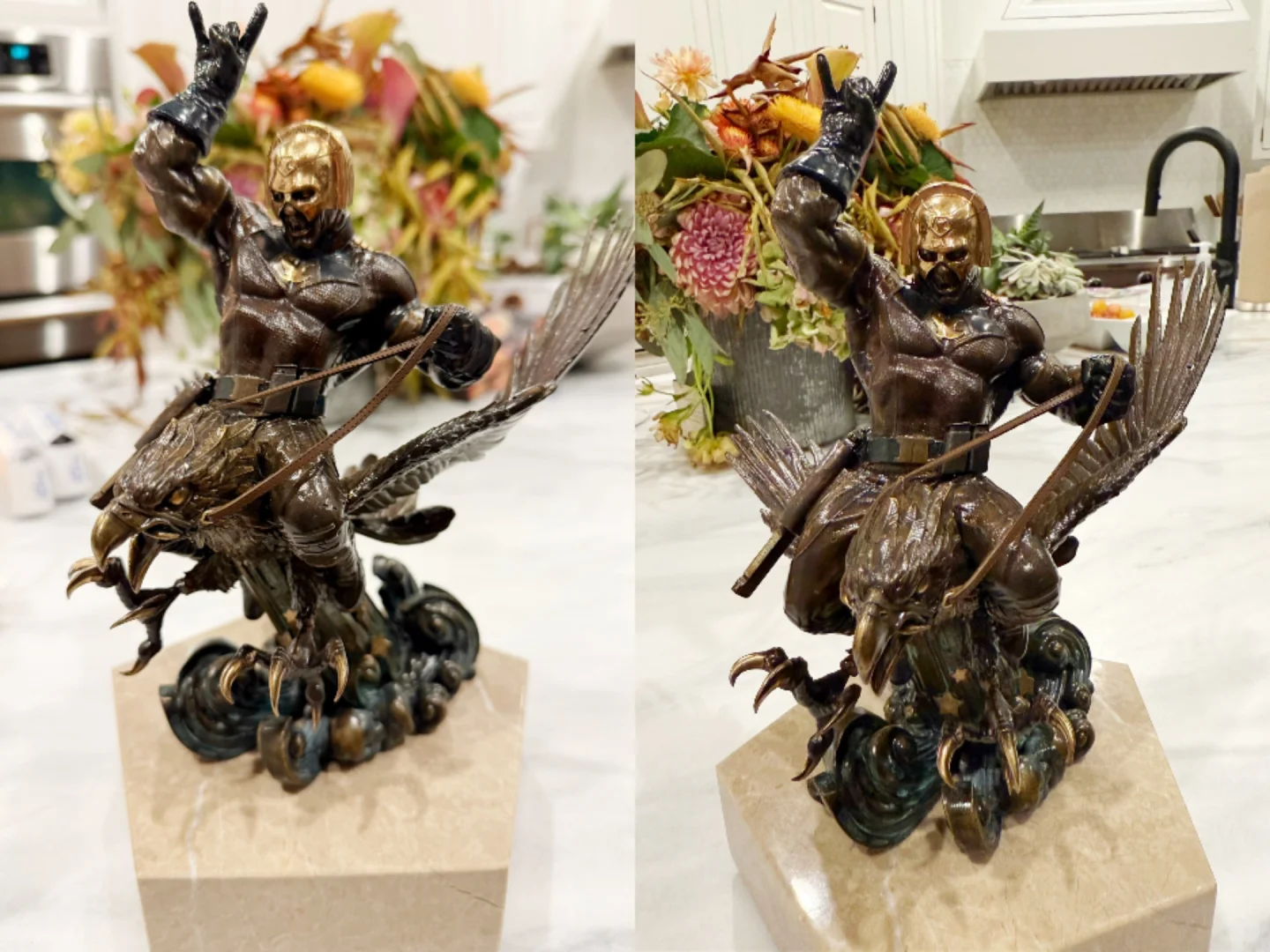 🕊滚导分享约翰·塞纳“和平使者”雕像