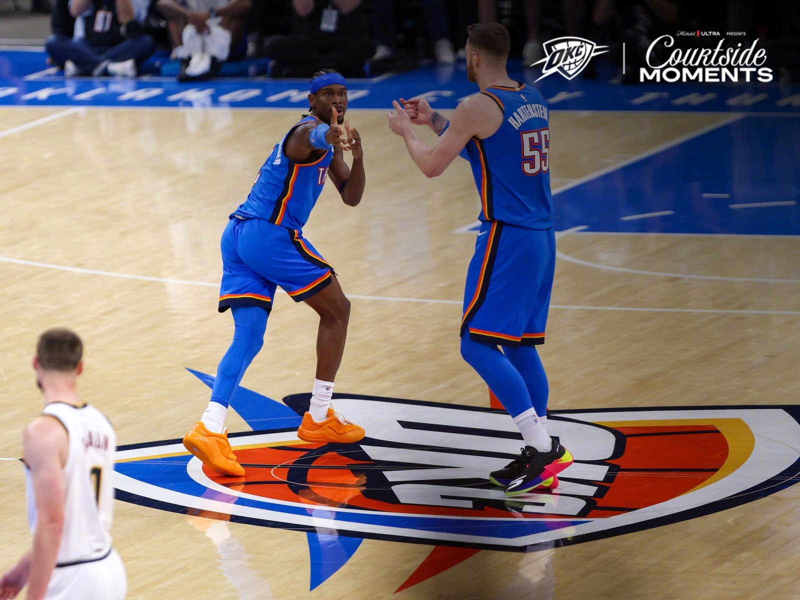 俄城主场的热情永远满分！⚡️🔥雷霆[超话]ThunderUp ​​​