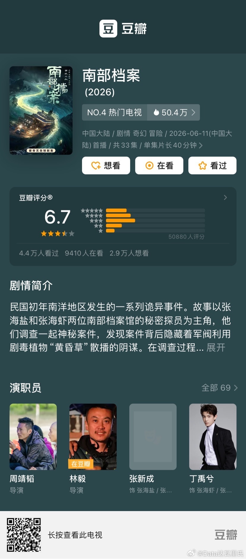 我崩溃了我的小众心肝剧扑成这样徐磊你全责 
