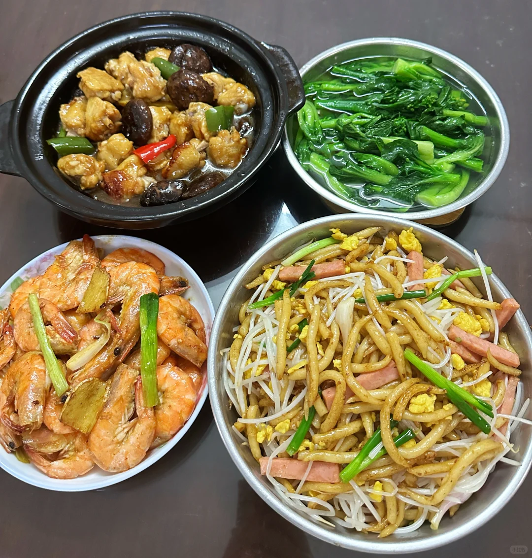 广州一家四口的晚餐！