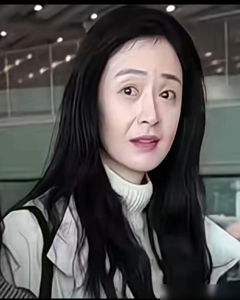 华妃的雍容，败给了一杯玉米粒。
171cm的大骨架，9年饿掉28斤。剧组聚餐时