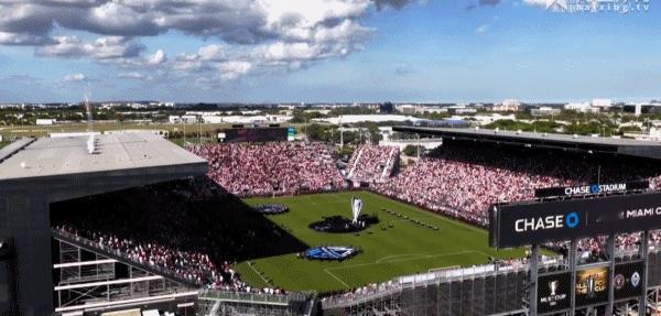 看起来天气还不错！迈阿密加油！迈阿密国际vs温哥华白浪