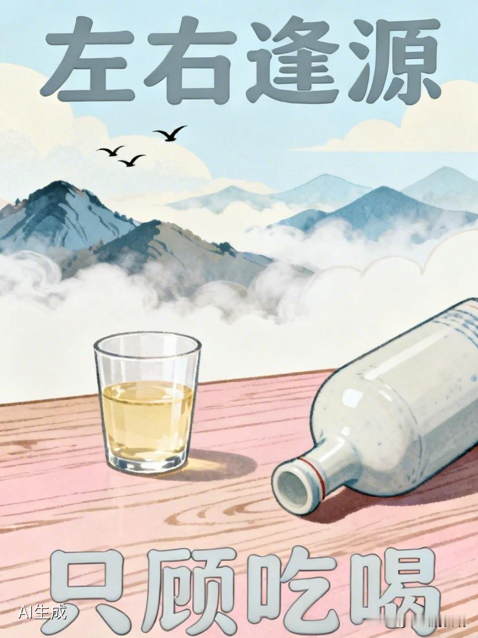 今在酒桌上发现个问题，
酒桌上就两种人，
一种左右逢源，
把人招呼的面面俱到，