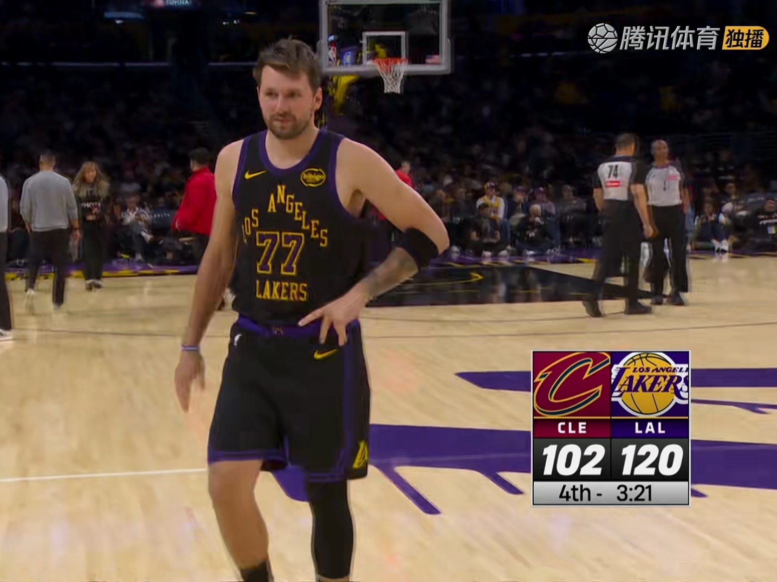 三节打卡失败骑士vs湖人