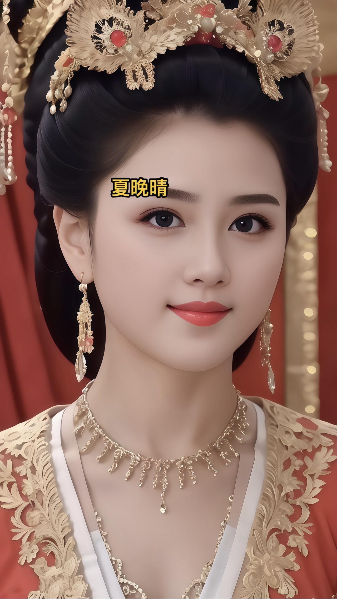 古风 古风汉服美如画 经典角色仿妆 女儿国国王