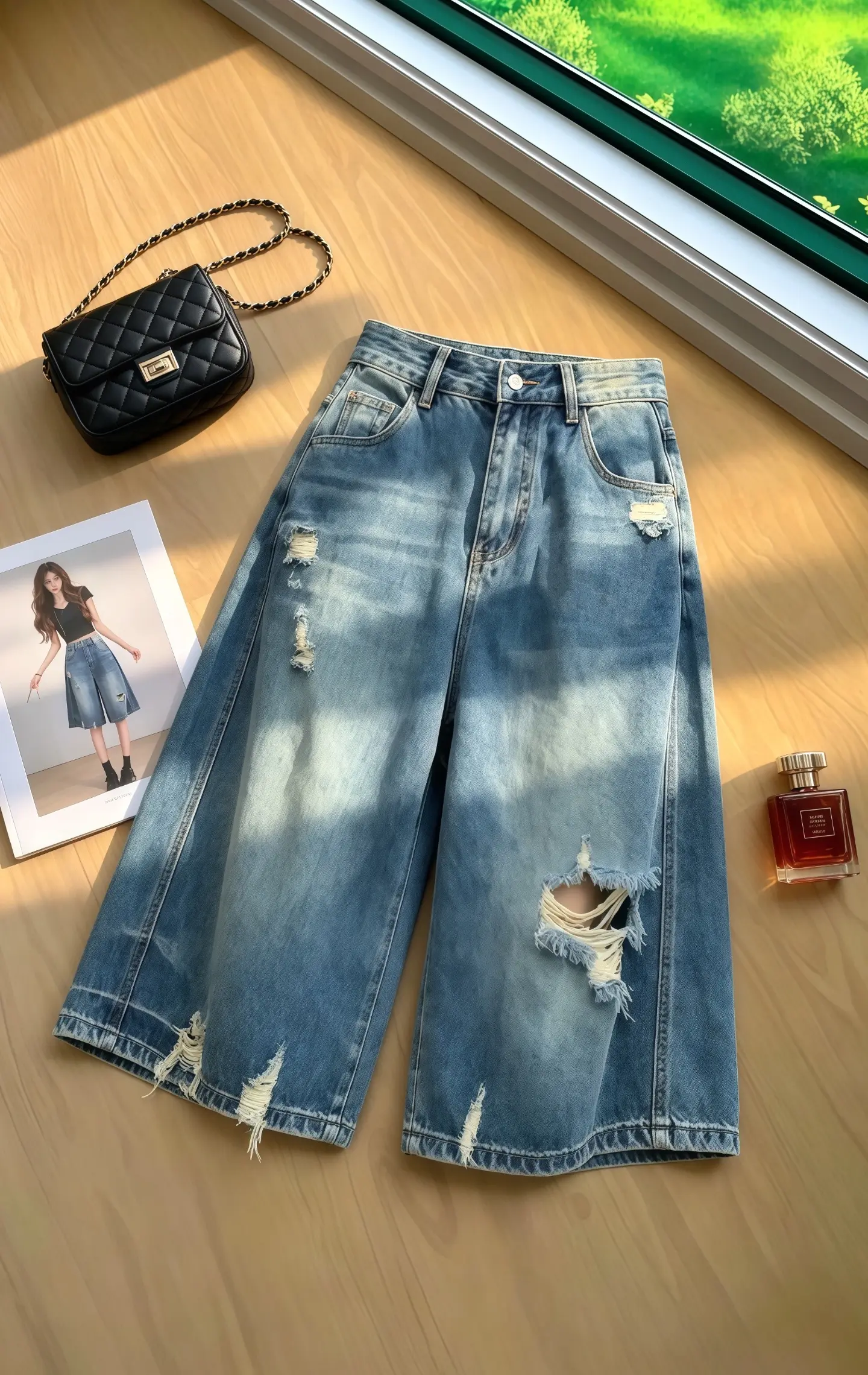 女生不费力的夏季穿搭 浅交一下我的夏季穿搭作业 夏日牛仔裤穿搭大赏 一...
