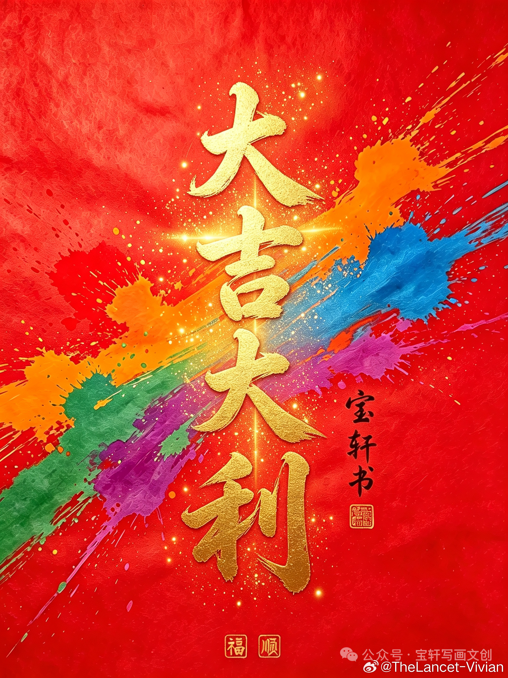 对自己说一句，大吉大利，所愿皆所得[祈祷] ​​​
