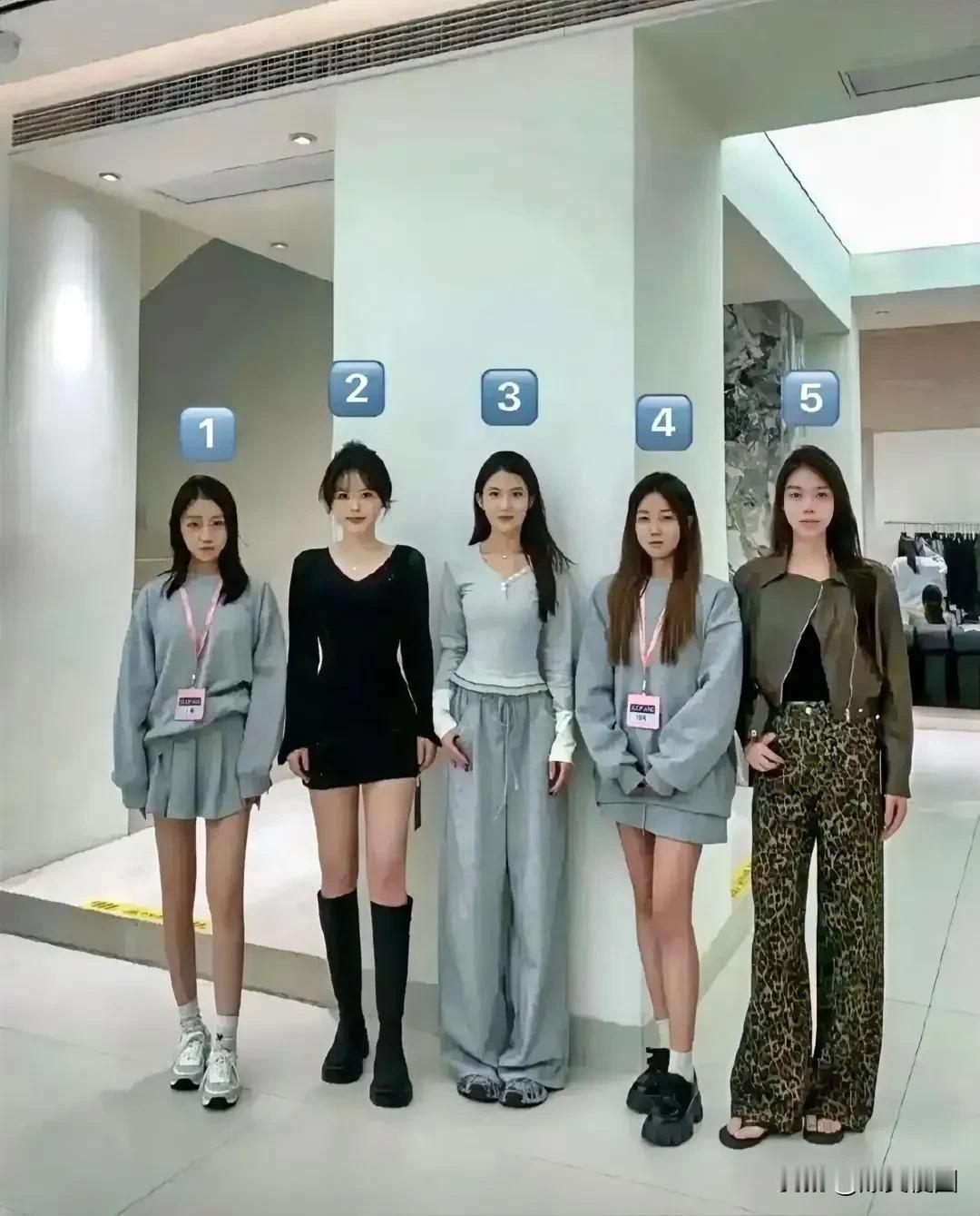 第一眼你会选择和哪位交往？