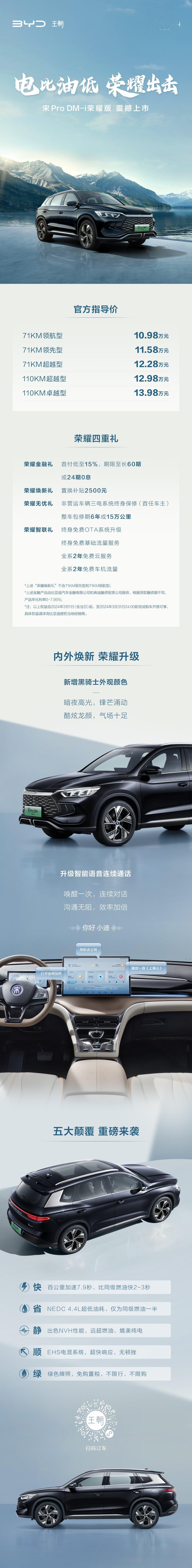 宋ProDM-i的荣耀版也来了～又是一个让人瑟瑟发抖的价格10.98万-13.9
