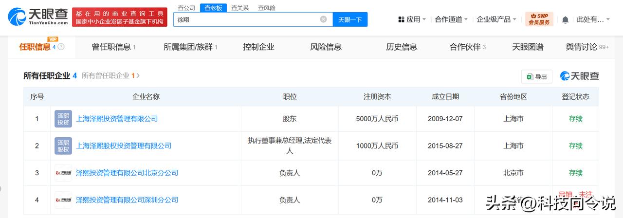 【盘点徐翔商业版图 徐翔名下公司已经营异常】传私募大佬徐翔因按摩在医院抢救
据媒